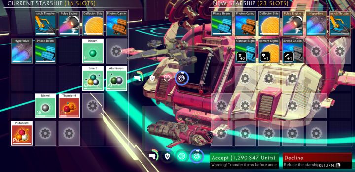 nms ship types